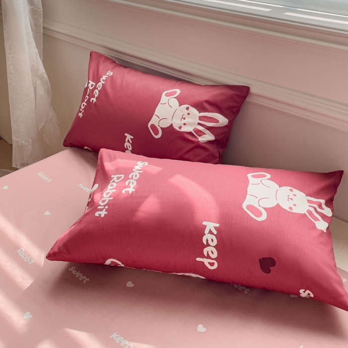 91家纺网 家纺一手货源 找家纺 （总）金丝鸟 2023新款全棉斜纹13370枕套