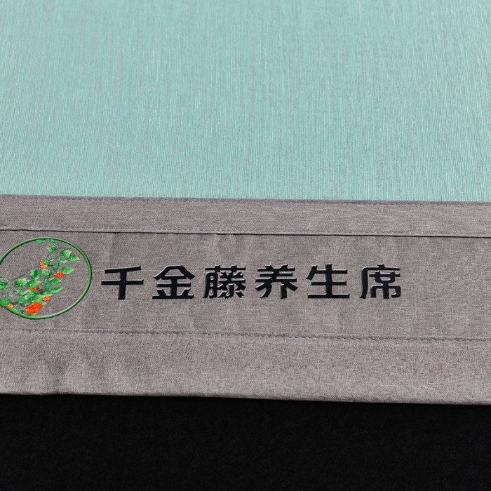 91家纺网 家纺一手货源 找家纺 席掌柜 2023新款A类千金藤养生席 橄榄绿