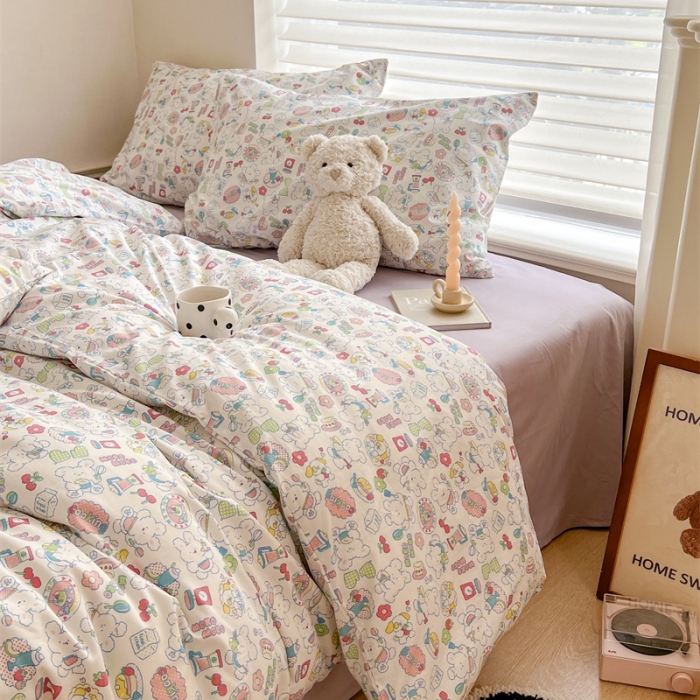 91家纺网 家纺一手货源 找家纺 （总）棉眠 2023新款万神殿全棉四件套系列纯棉四件套