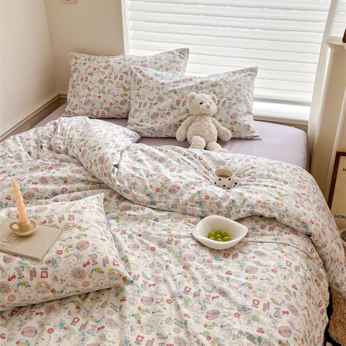 91家纺网 家纺一手货源 找家纺 （总）棉眠 2023新款万神殿全棉四件套系列纯棉四件套