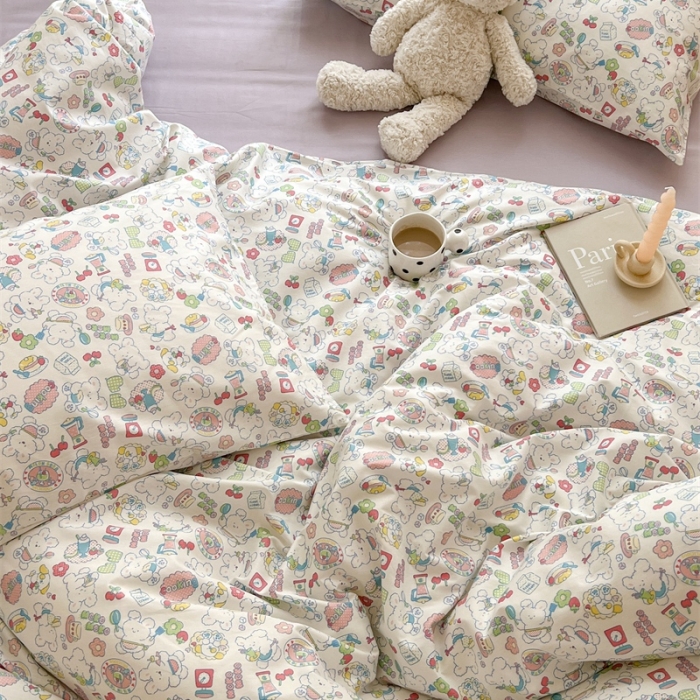 91家纺网 家纺一手货源 找家纺 （总）棉眠 2023新款万神殿全棉四件套系列纯棉四件套