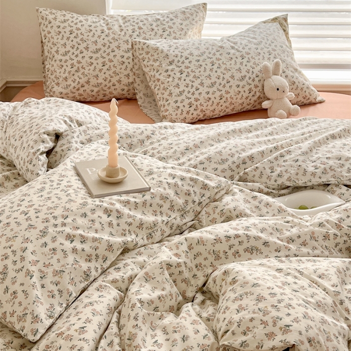 91家纺网 家纺一手货源 找家纺 棉眠 2023新款万神殿全棉系列四件套 糖棉