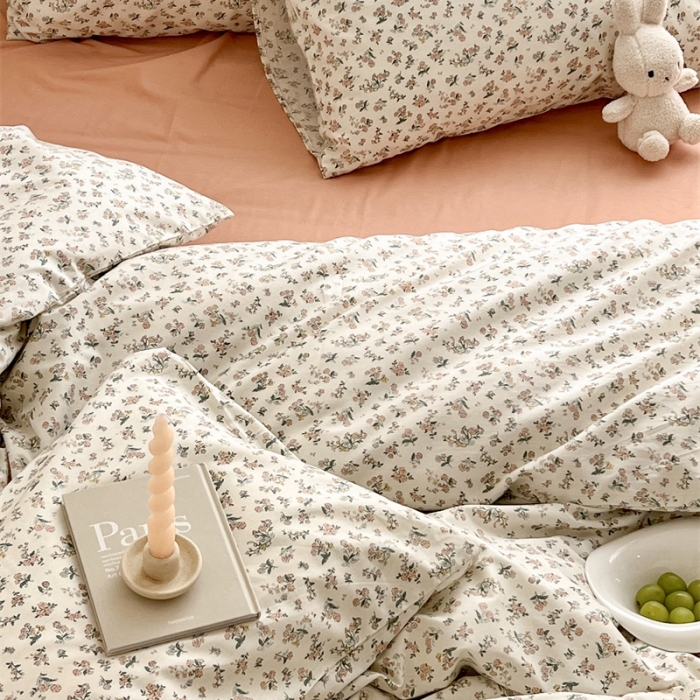 91家纺网 家纺一手货源 找家纺 棉眠 2023新款万神殿全棉系列四件套 糖棉