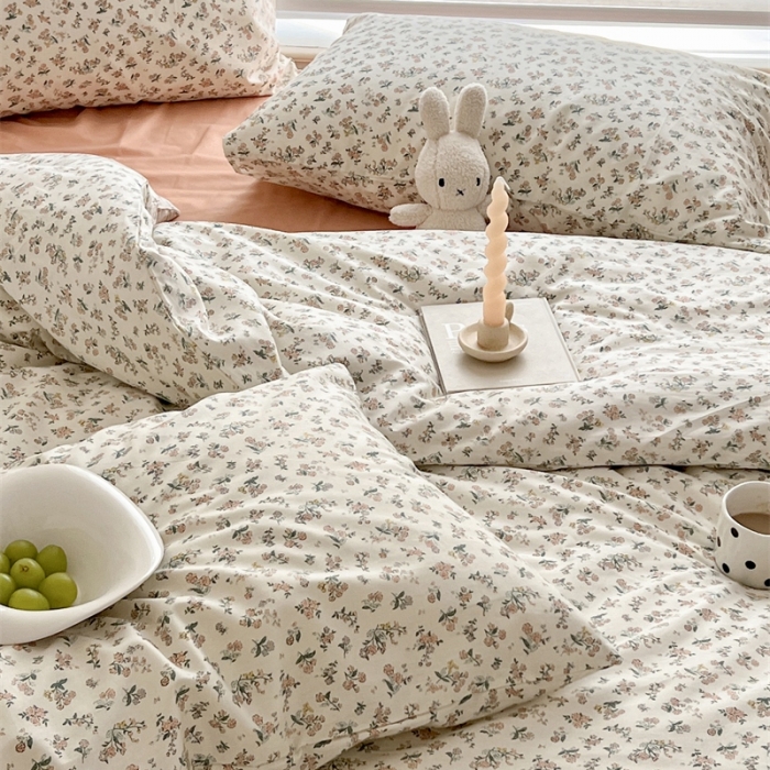 91家纺网 家纺一手货源 找家纺 棉眠 2023新款万神殿全棉系列四件套 糖棉