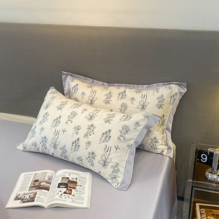 91家纺网 家纺一手货源 找家纺 （总）棉生活 2023新款3M贡缎工艺天丝四件套