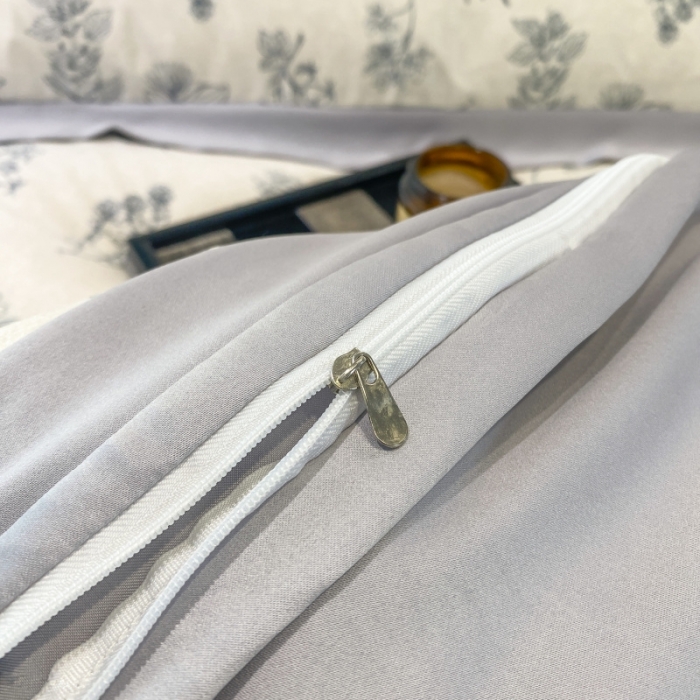 91家纺网 家纺一手货源 找家纺 棉生活 2023新款3M贡缎工艺天丝四件套 枝蔓蓝