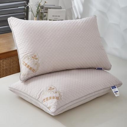 91家纺网 家纺一手货源 找家纺 （总）佳合 2024新款 艾草刺绣家用枕头美眠枕芯
