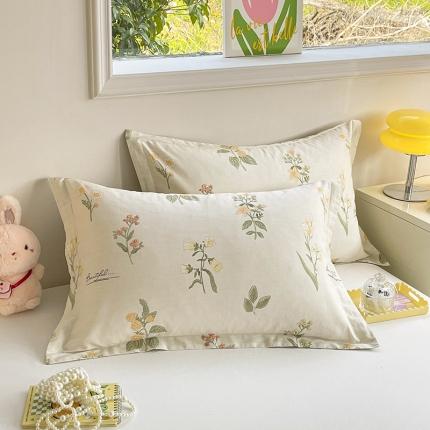 绵庭 2023新款全棉印花枕套 清然花香