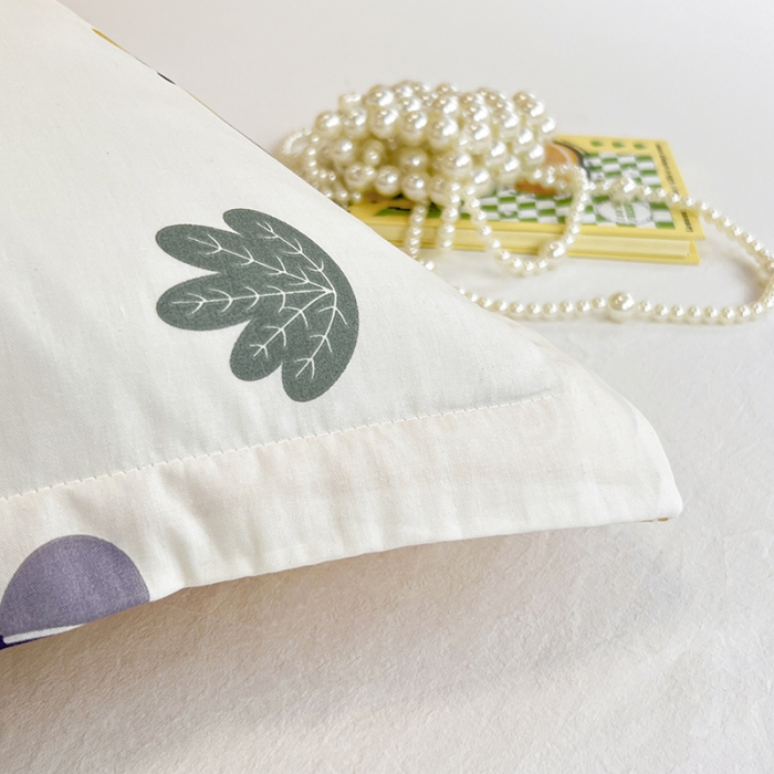 91家纺网 家纺一手货源 找家纺 绵庭 2023新款全棉印花枕套 野生动物园