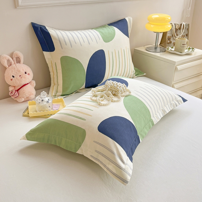 91家纺网 家纺一手货源 找家纺 绵庭 2023新款全棉印花枕套 自由空间