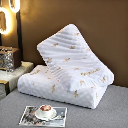 美丽折家纺 2023新款皇家乳胶枕 一代高低按摩枕