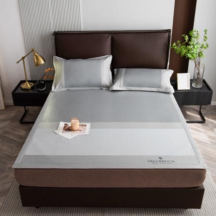 91家纺网 家纺一手货源 找家纺 （总）印季 2025新款拼色加密冰藤凉席