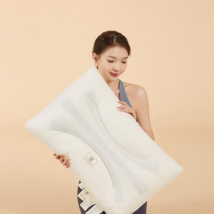 91家纺网 家纺一手货源 找家纺 雅诗帛 2025新款凡朴归真枕-颈推一号