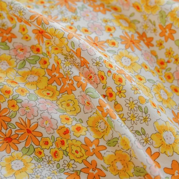 91家纺网 家纺一手货源 找家纺 苏东来2023全棉母婴双层纱印花四件套长绒纯棉麻色织提花磨毛夏被四件套 百花齐放