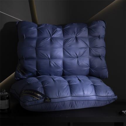 91家纺网 家纺一手货源 找家纺 (总)  皇冠之家 2024新款仿真丝扭花款枕头枕芯