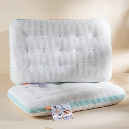 91家纺网 家纺一手货源 找家纺 (总) 皇冠之家 2024新款针织透气零压力3D针织透气枕芯