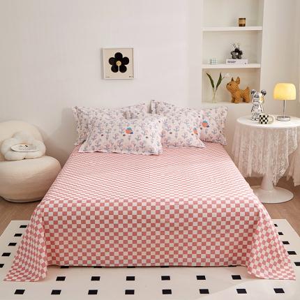 91家纺网 家纺一手货源 找家纺 （总）钰伶 2025新款全棉13372印花纯棉单床单