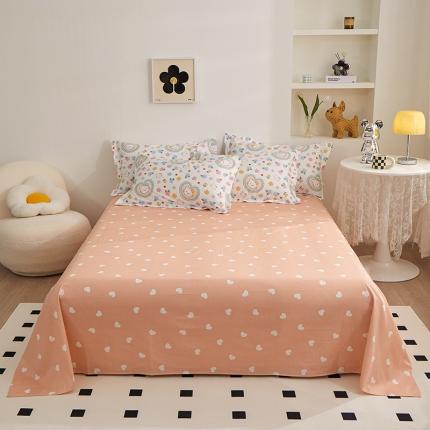 91家纺网 家纺一手货源 找家纺 （总）钰伶 2025新款全棉13372印花纯棉单床单