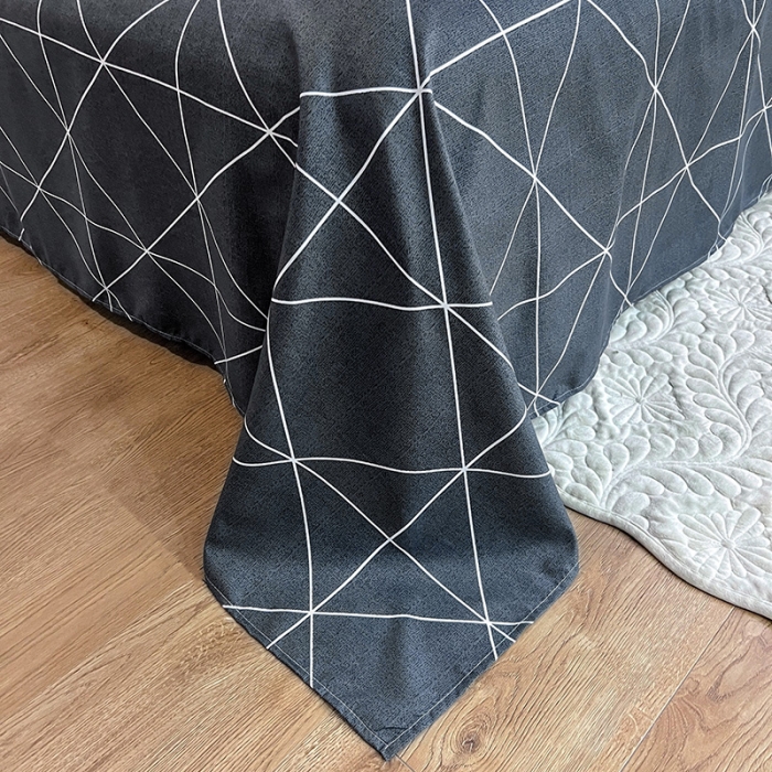 91家纺网 家纺一手货源 找家纺 维娜斯 2023新款芦荟棉单床单 简约格调