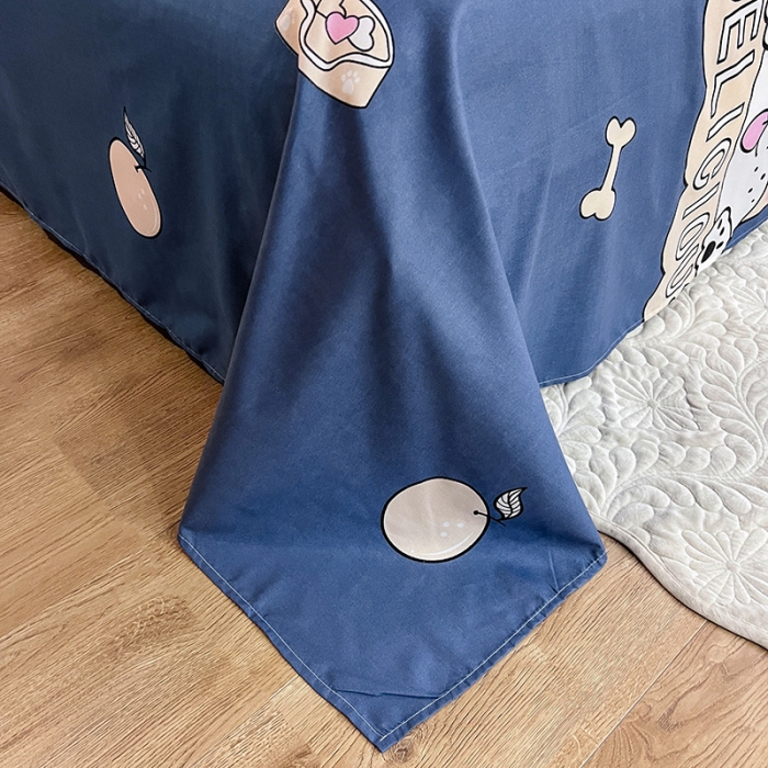 91家纺网 家纺一手货源 找家纺 维娜斯 2023新款芦荟棉单床单 欢乐时刻