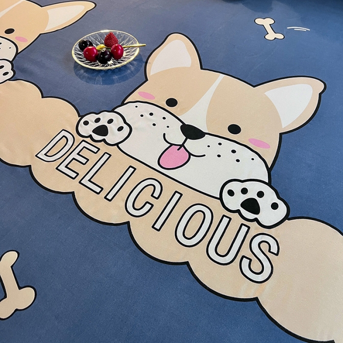 91家纺网 家纺一手货源 找家纺 维娜斯 2023新款芦荟棉单床单 欢乐时刻