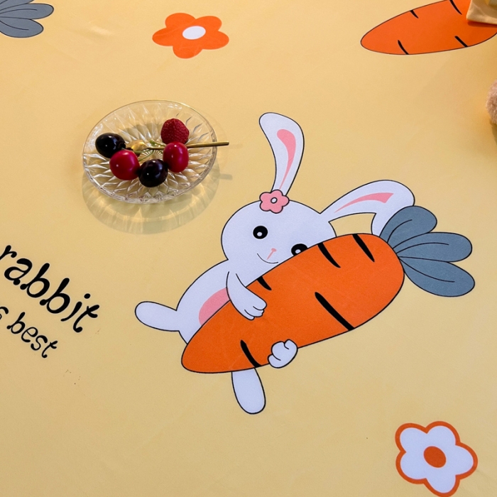 91家纺网 家纺一手货源 找家纺 维娜斯 2023新款芦荟棉单床单 花心萝卜