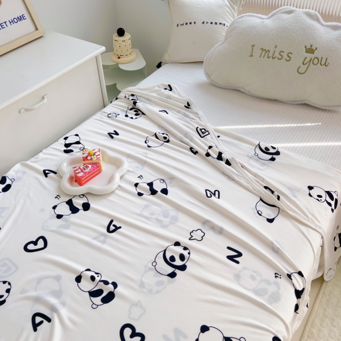 91家纺网 家纺一手货源 找家纺 （总）潮邦2025新款A类多功能针织棉童毯