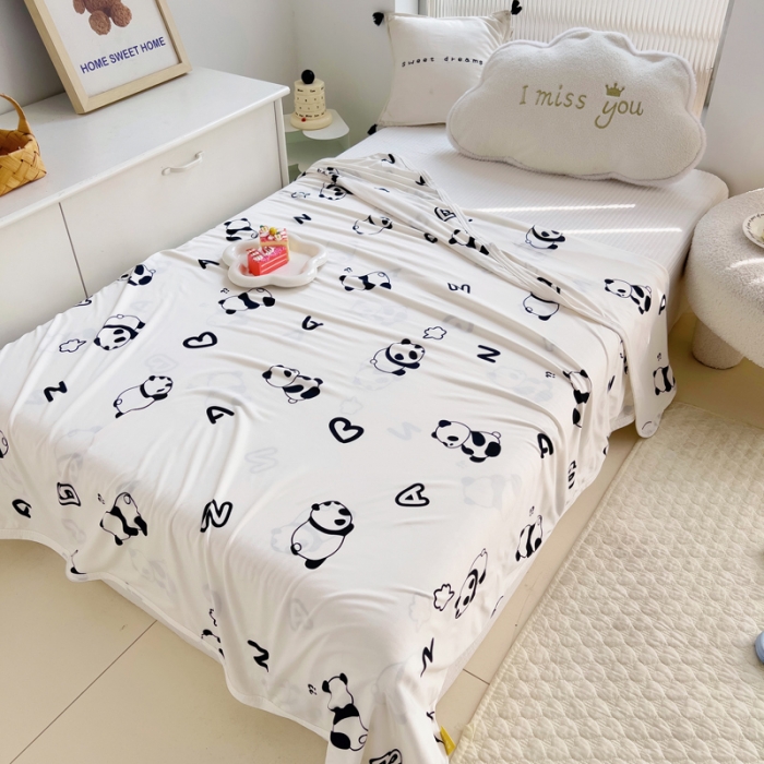 91家纺网 家纺一手货源 找家纺 （总）潮邦2025新款A类多功能针织棉童毯