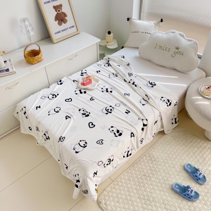 91家纺网 家纺一手货源 找家纺 （总）潮邦2025新款A类多功能针织棉童毯