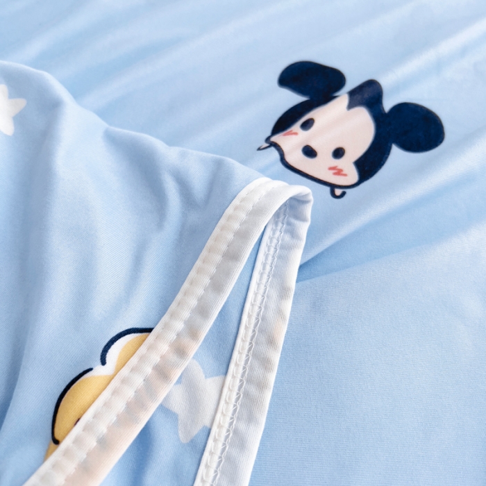 91家纺网 家纺一手货源 找家纺 潮邦2025新款A类多功能针织棉童毯 缤纷乐园-兰