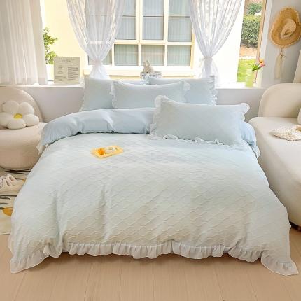 沐慕 2023新款四件套芝芝系列 芝芝蓝蓝