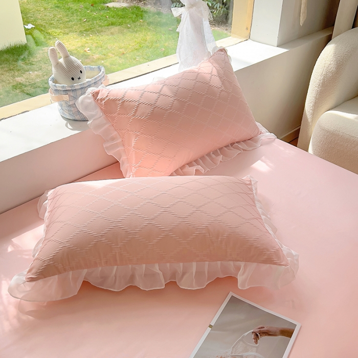 91家纺网 家纺一手货源 找家纺 沐慕 2023新款四件套芝芝系列 芝芝莓莓