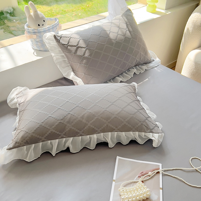 91家纺网 家纺一手货源 找家纺 沐慕 2023新款四件套芝芝系列 芝芝乌龙