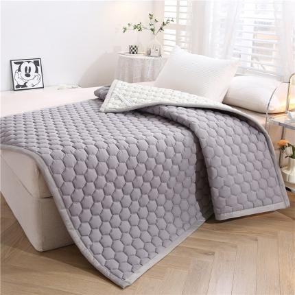 91家纺网 家纺一手货源 找家纺 （总）东宇床垫 2023新款亲肤磨毛四季款夹棉薄款床垫床褥