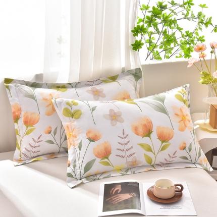 91家纺网 家纺一手货源 找家纺 （总）圣楚家纺 2024新款亲肤水洗棉枕套