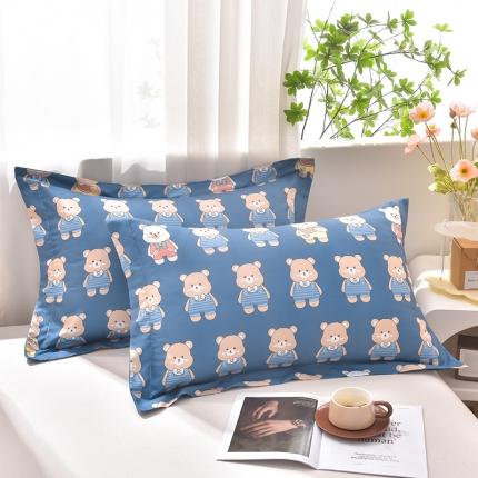 91家纺网 家纺一手货源 找家纺 （总）圣楚家纺 2024新款亲肤水洗棉枕套