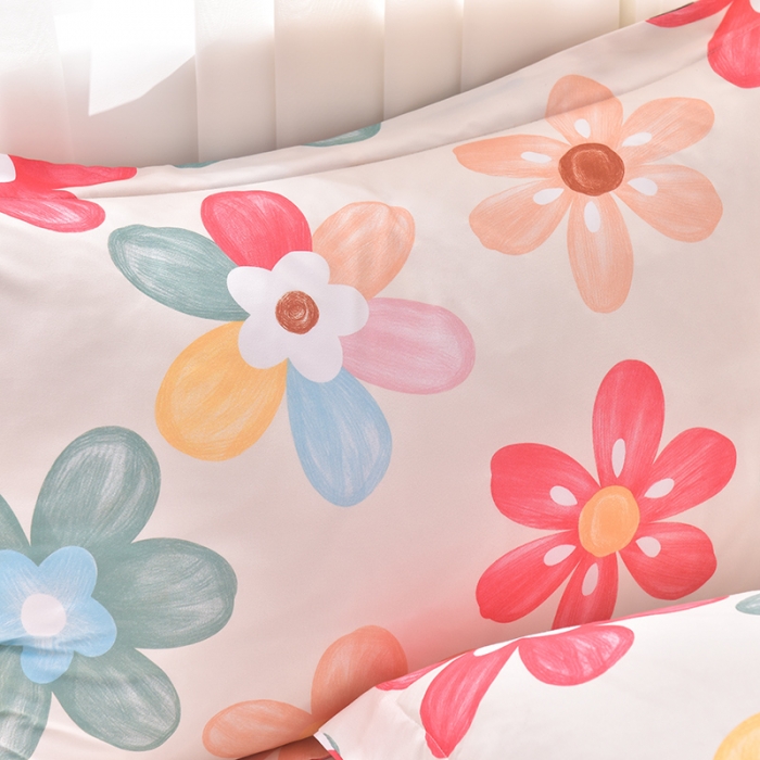 91家纺网 家纺一手货源 找家纺 （总）圣楚家纺 2024新款亲肤水洗棉枕套