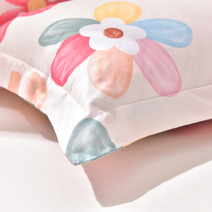 91家纺网 家纺一手货源 找家纺 （总）圣楚家纺 2024新款亲肤水洗棉枕套