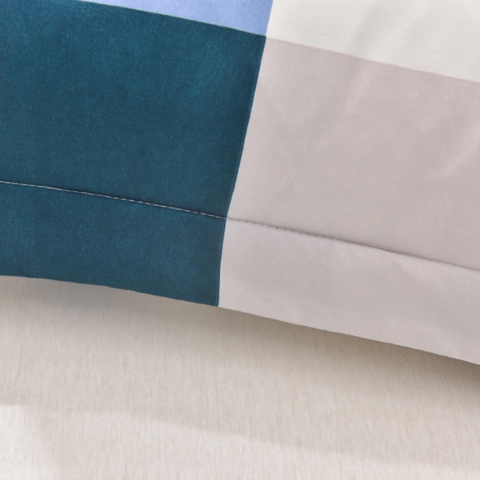 91家纺网 家纺一手货源 找家纺 圣楚家纺 2024新款亲肤水洗棉枕套 幽兰