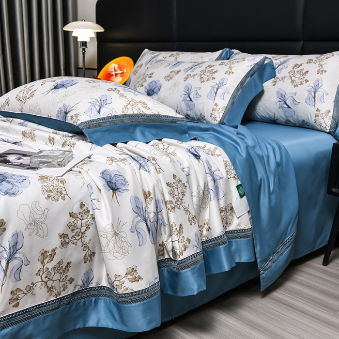 91家纺网 家纺一手货源 找家纺 （总）斯尔顿2025新款镂空夏被四件套