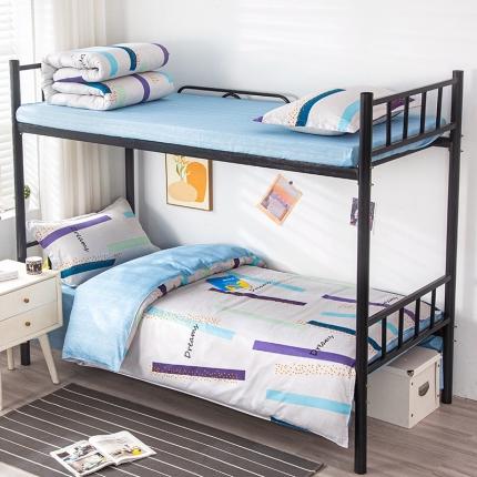 91家纺网 家纺一手货源 找家纺 曼璐家纺 2025芦荟棉学生寝室架子床套件宿舍1.5幻境