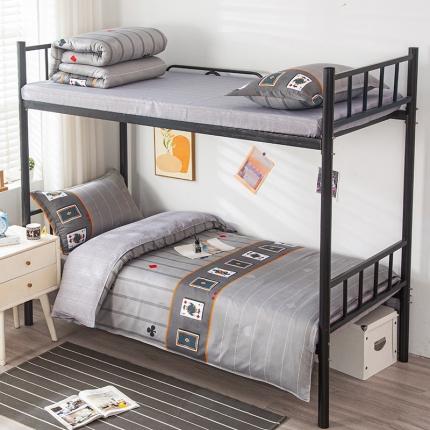 91家纺网 家纺一手货源 找家纺 曼璐家纺 2025芦荟棉学生寝室架子床套件宿舍1.5塔罗