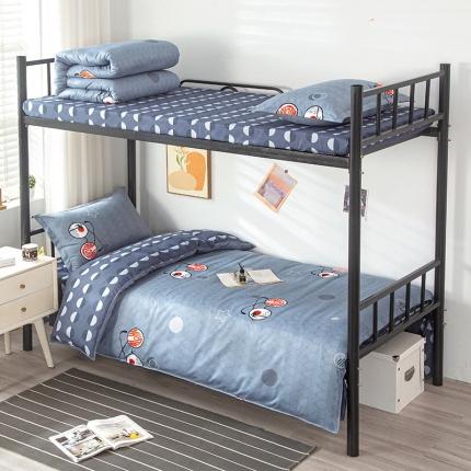 91家纺网 家纺一手货源 找家纺 曼璐家纺 2025芦荟棉学生寝室架子床套件宿舍1.5寻觅