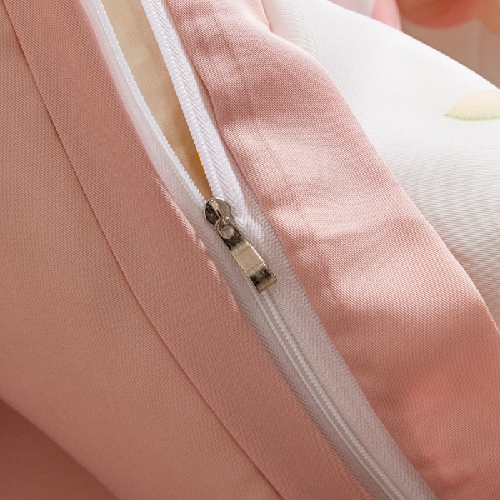 91家纺网 家纺一手货源 找家纺 氧家 2025新款60s莱塞尔天丝四件套花雨