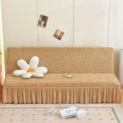 91家纺网 家纺一手货源 找家纺 （总）启博家纺 2023新款高端日式皱皱布奶油云纱裙边沙发床套