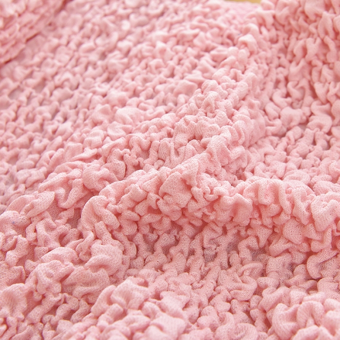 91家纺网 家纺一手货源 找家纺 （总）启博家纺 2023新款高端日式皱皱布奶油云纱系列松紧款椅子套