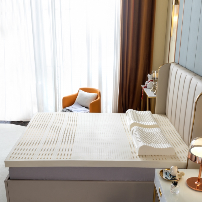 91家纺网 家纺一手货源 找家纺 桐格乳胶 乳胶床垫A品七区平面款按摩颗粒款支持定做【含内外套】