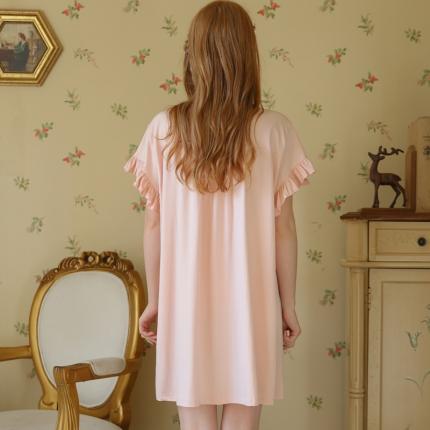 洛兰沙 2023新款402V粉睡裙