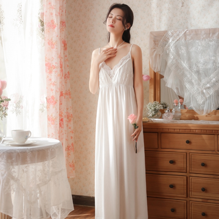 91家纺网 家纺一手货源 找家纺 洛兰沙 2023新款316#针织睡裙