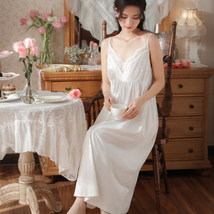 91家纺网 家纺一手货源 找家纺 洛兰沙 2023新款316#针织睡裙